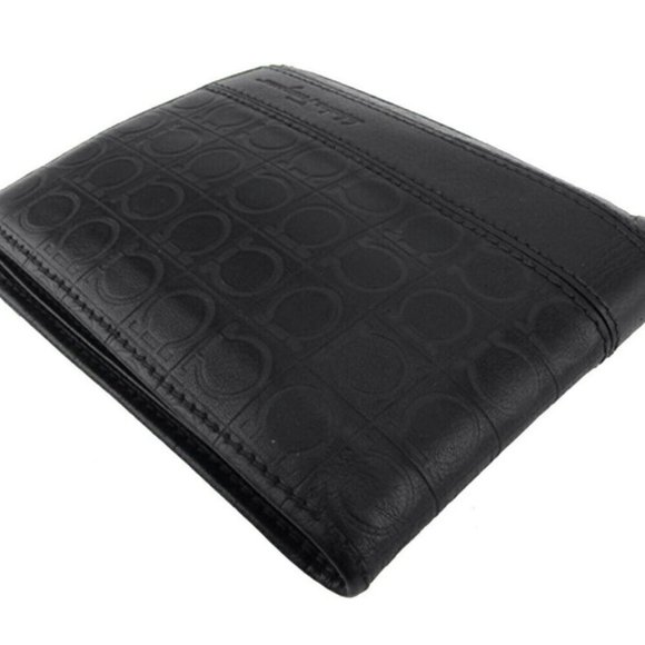 Salvatore Ferragamo bi-fold wallet Ganchini pattern leather Authentic  used - Picture 3 of 8